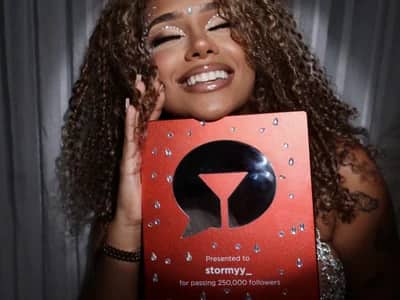 Tattoos ebony Witness ebony couple's intimate tattoos on cam stormyy_