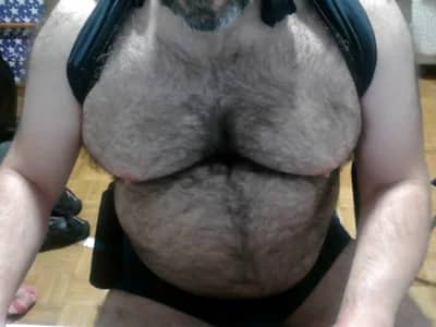 Join mikeyhotbear's cam to watch this big guy perform now