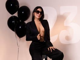 Witness tango titillation live as girl EllaDavs dances with Latin heat