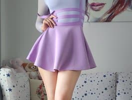 Find the charm of an American babe like cataleaa in a private show.