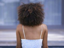 Watch girl hairy Monicaxa's natural tresses sway as she moves for the camera