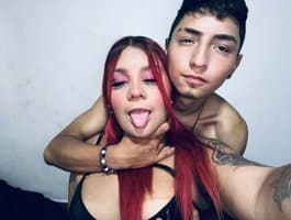 Get into playful talk with couple flirting CherryandAxxel and their significant other via flirt-filled streams.