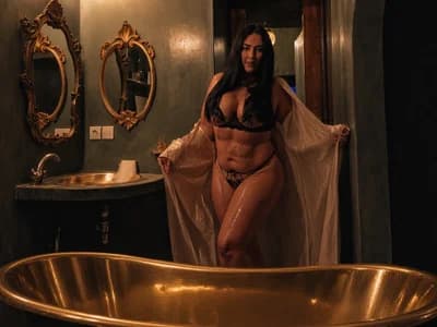 Selfsucking Cam2cam couple get into intimate solo play TiffanyRoxx