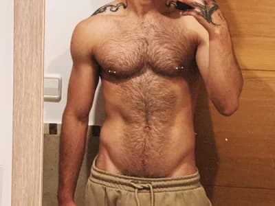 Guy Male yoga performers show off skill and flow during live stream mrj99219