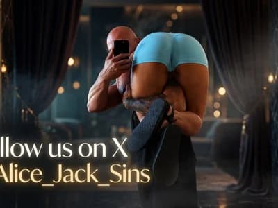 Footjob Join couple as they check out erotic foot worship live Jack-Alice