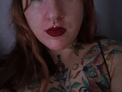 White girl with piercings get into explicit cam shows, join piercings white Thelittledevil388's private chat