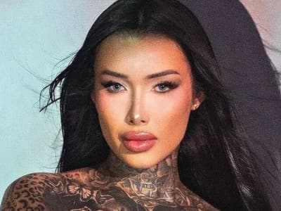 Trans cam model belllbonniie glistening in oil show