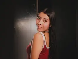 Kissing cam girls during a private session