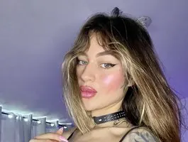 Blonde cam girls in a live cam show