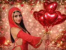 Arab cam girls in a private show